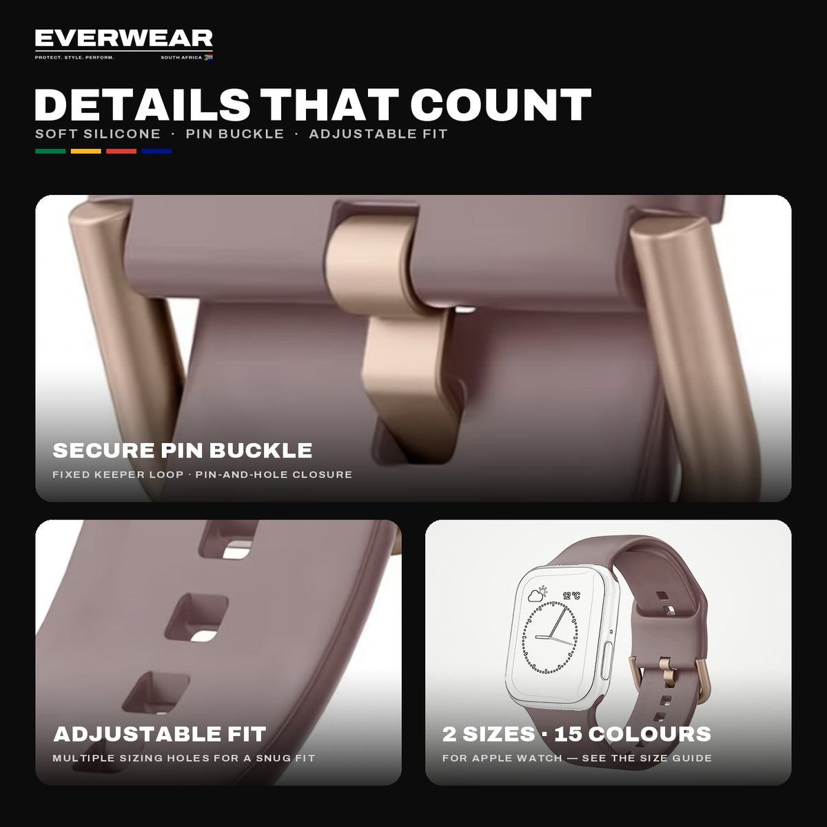 Silicone Sport Band | For Apple Watch