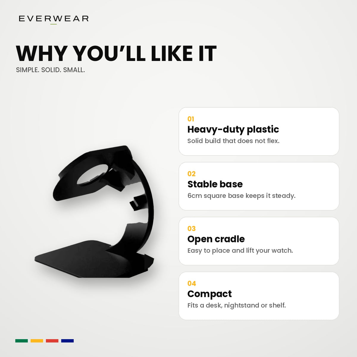 Smartwatch Stand – Heavy-Duty Desk & Charging Stand